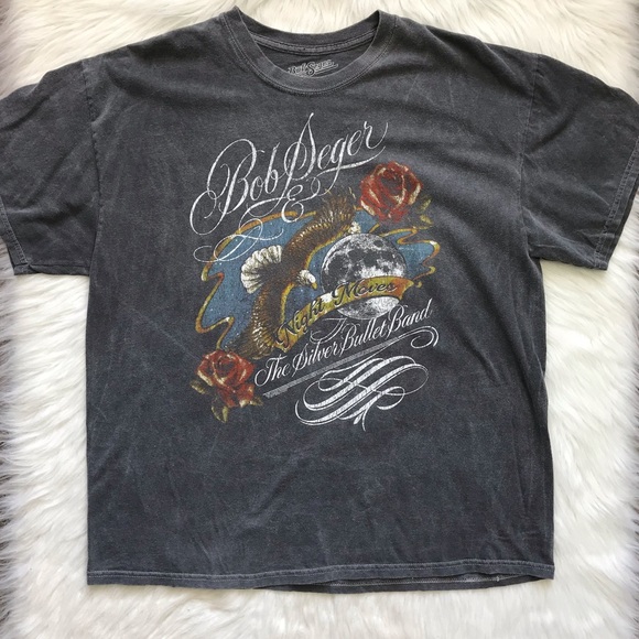 Bob Seger Tops - Bob Seger vintage look oversized graphic tshirt 1X
